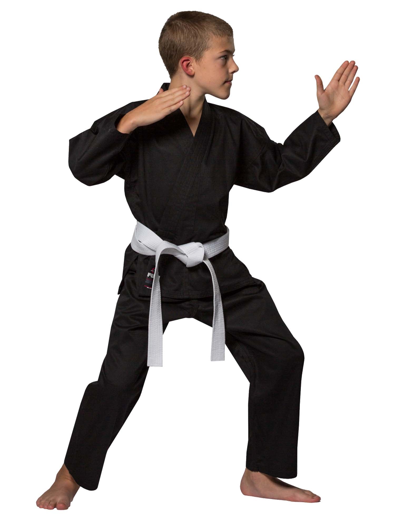 Lightweight Karate Gi Black